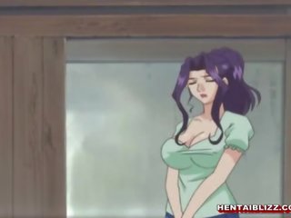 Mom Japanese Hentai Gets Squeezed Her Bigboobs